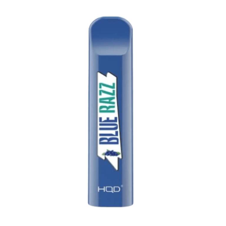 Blue Razz HQD Cuvie v1 Disposable Vape 300 Puffs disposable