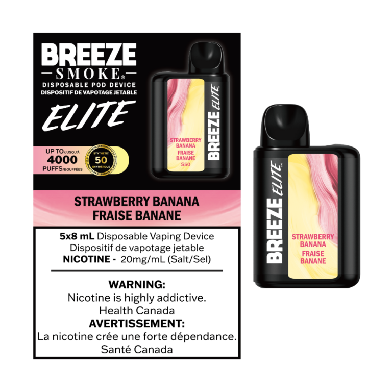 BreezeEliteS504000PuffsDisposableVape 5ct 6