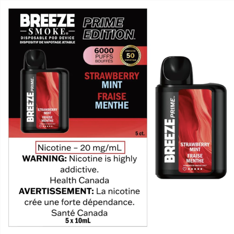 BreezePrime6000 StrawberryMint