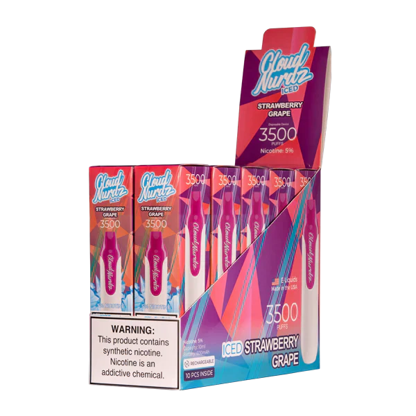 Cloud Nurdz 3500 Iced Strawberry Grape best review 5196 382cbdfa 5e9c 405e a065 87a94aa5e44d