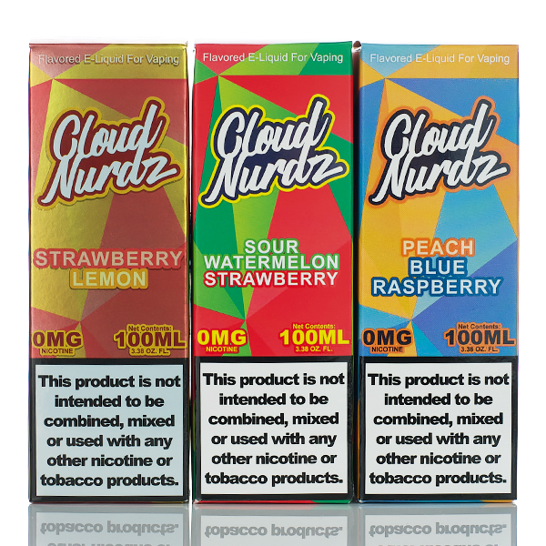 Cloud Nurdz E Liquid No Nicotine Vape Juice 100ml Sour Watermelon Strawberry best review 5878 d38d182d 66ea 4328 bd54 945d3d2108c1