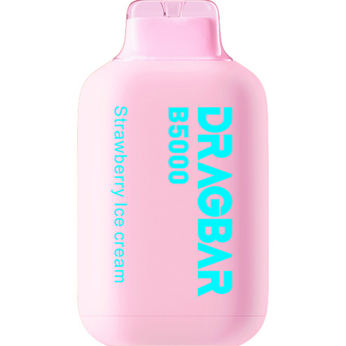 DRAGBARB5000Disposable5000Puffs13mL50mgStrawberryIceCream