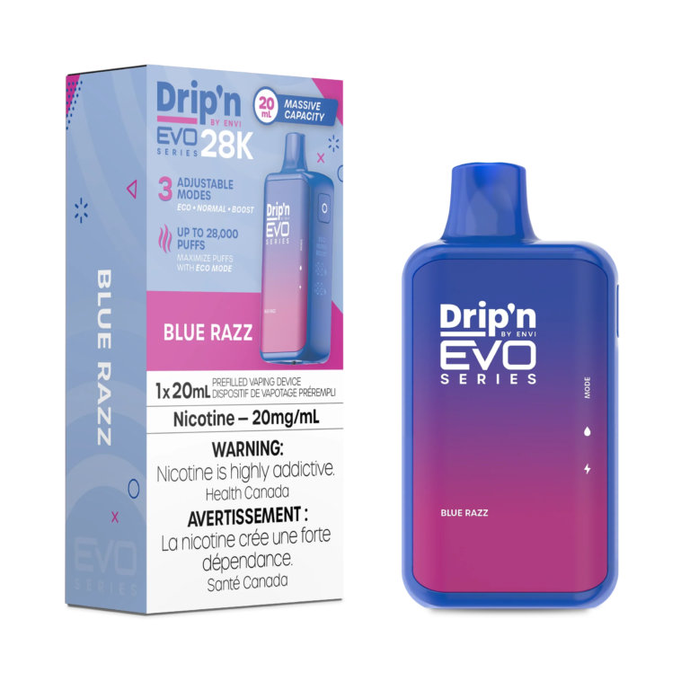 Dripn EVO 28K JUL2024 Device SP BlueRazz