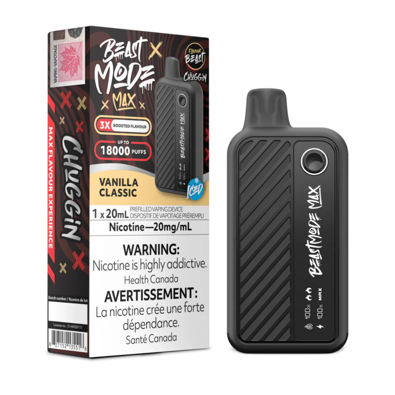 FlavourBeast BeastMode SEPT2024 RENDER FAM EXS 20mg VanillaClassic