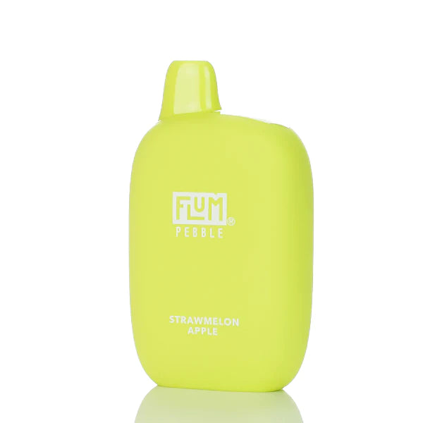 FlumPebble6000PuffsRechargeableDisposableVape 14MLStrawmelonApple