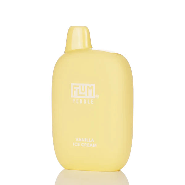 FlumPebble6000PuffsRechargeableDisposableVape 14MLVanillaIceCream