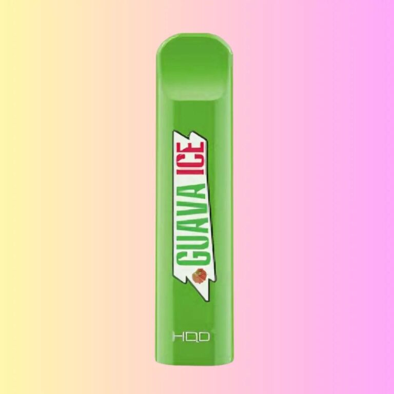 Guava Ice HQD Cuvie v1 Disposable Vape 300 Puffs vape