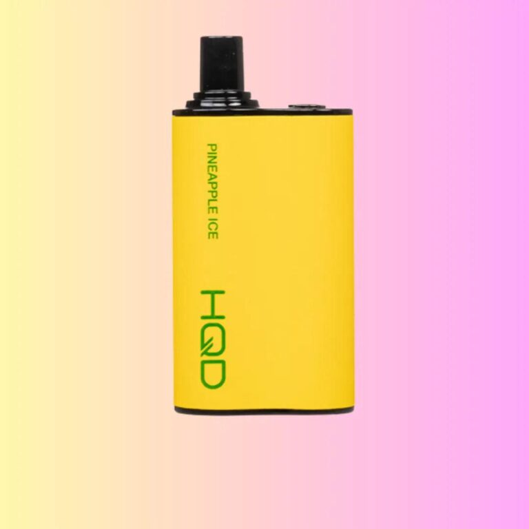HQD Cuvie Box Pineapple Ice 5 500 Puffs Disposable