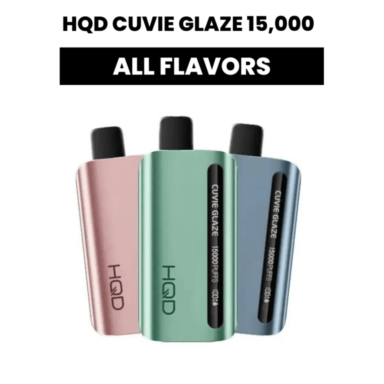 HQD Cuvie Glaze 15000 Puffs Disposable Vape