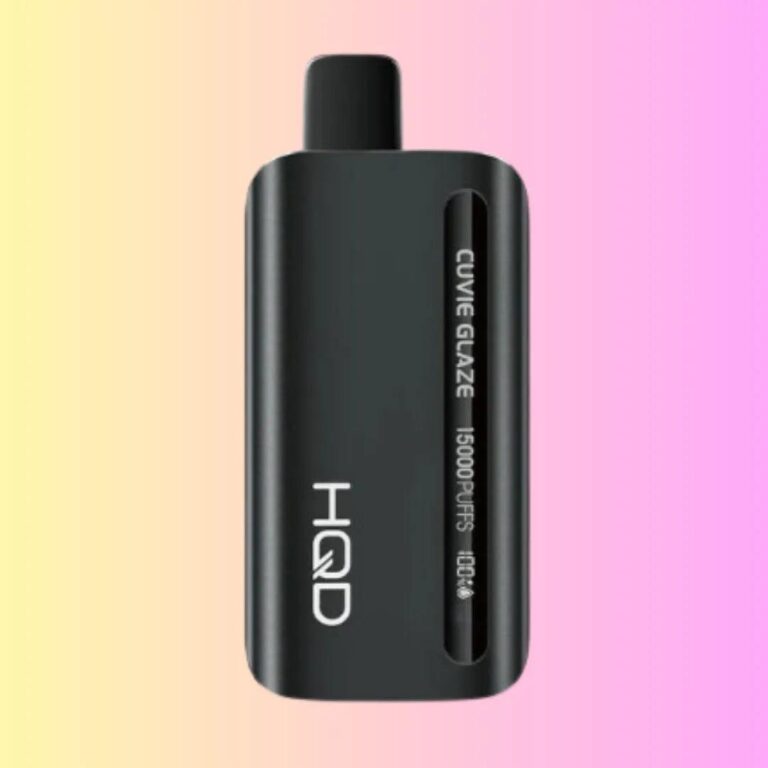 HQD Cuvie Glaze Black Diamond 15 000 Puffs Disposable