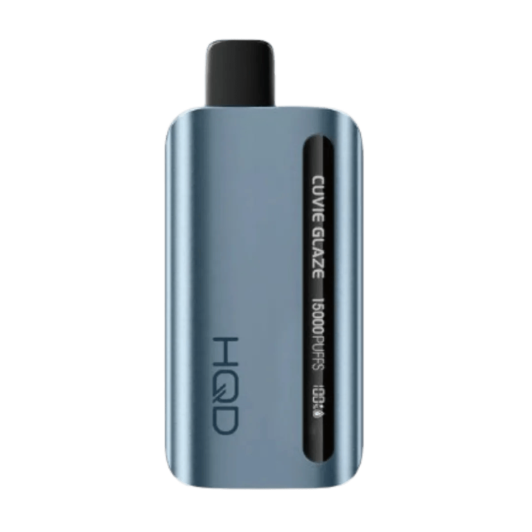 HQD Cuvie Glaze Blue Razz Ice 15 000 Puffs Disposable Vape