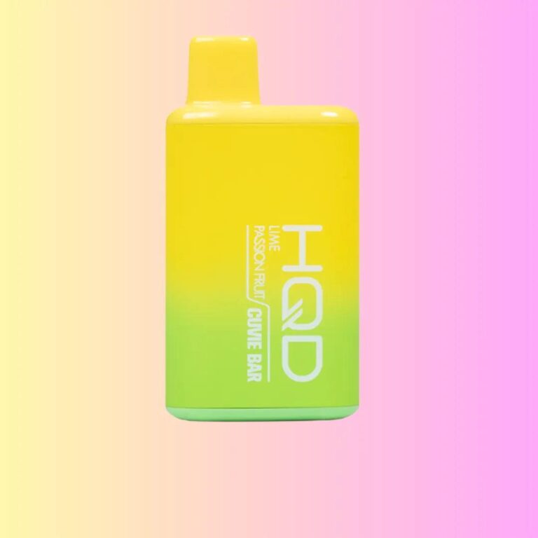 HQD Cuvie Lime Passion Fruit 7 000 Puffs Disposable