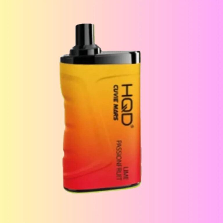 HQD Cuvie Mars Lime Passionfruit disposable vape