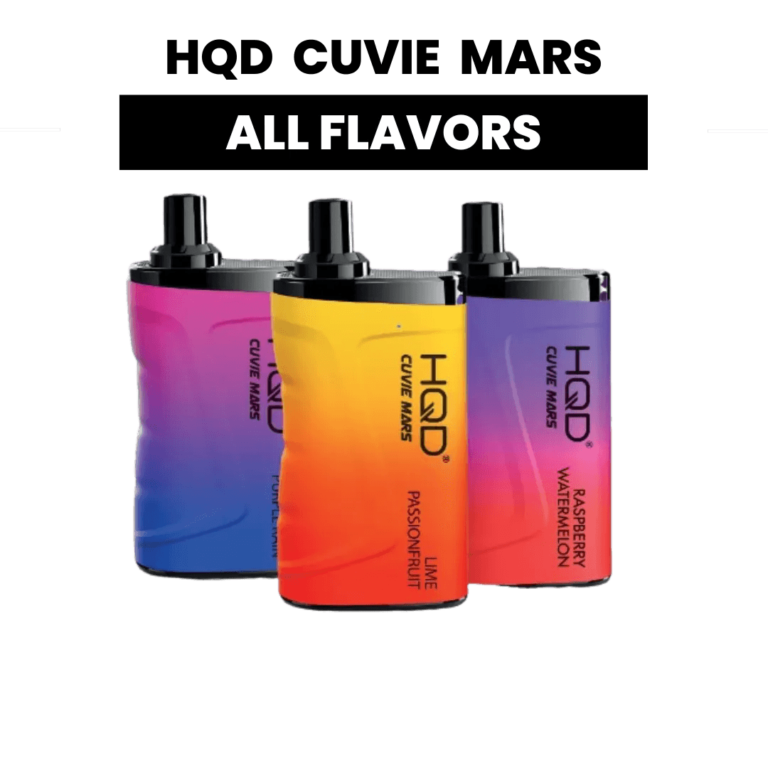HQD Cuvie Mars 8000 Puffs Disposable Vape