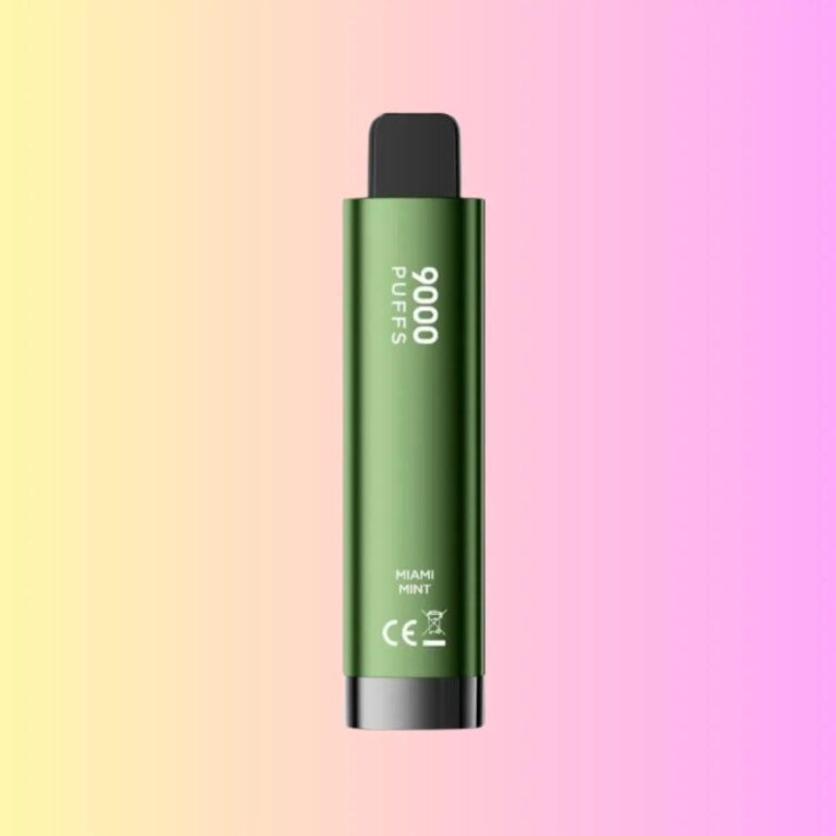 HQD Cuvie Plus Miami Mint 9 000 Puffs Disposable