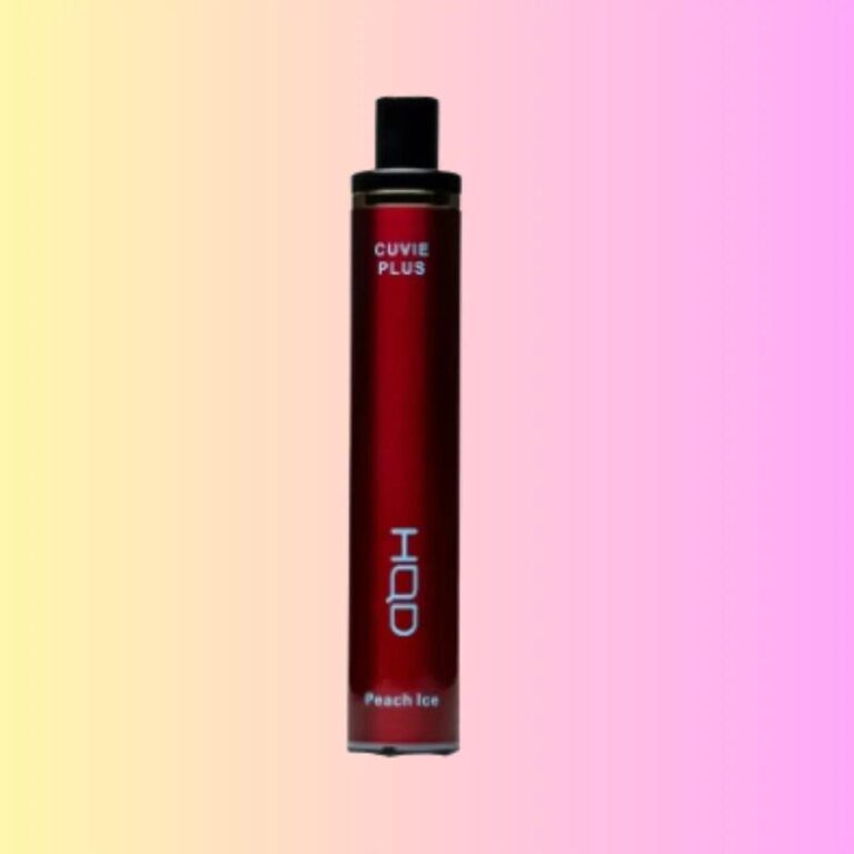 HQD Cuvie Plus Peach Ice disposable