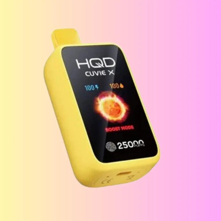 HQD Cuvie X Raspberry Watermelon Lemon 25 000 Puffs Disposable