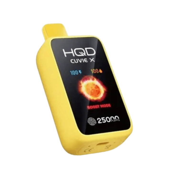 HQD Cuvie X Raspberry Watermelon Lemon 25 000 Puffs Disposable Vape