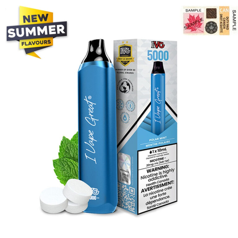 IVGBarMax5000PuffsDisposableVape 6ct NEWVERSION