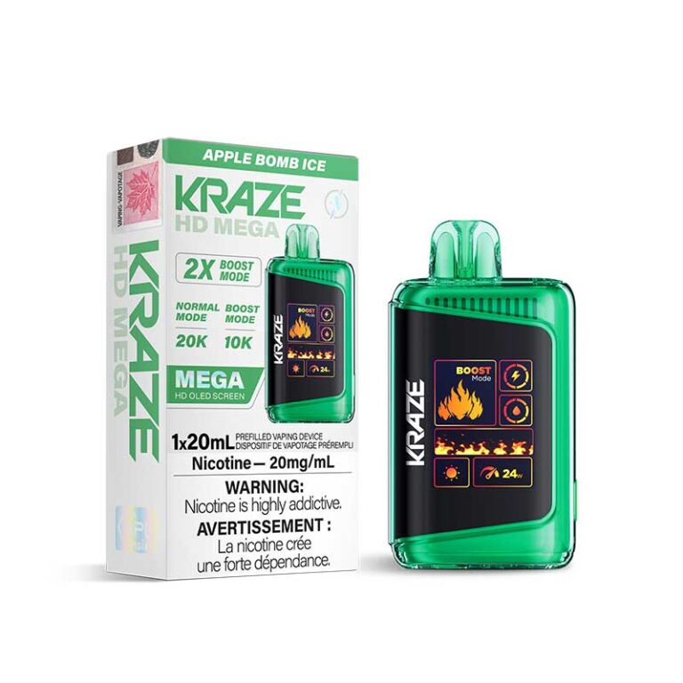 KRAZE HD MEGA APR2024 RENDER FAM EXS 20mg AppleBombIce 1024x 74160c86 f4d6 4cfc b542 f31b70ed747f