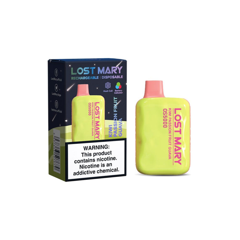 LostMaryOS5000KiwiPassionFruitGuava