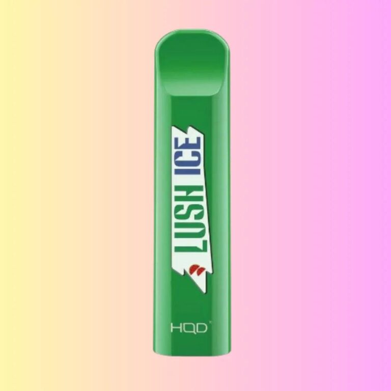 Lush Ice HQD Cuvie v1 Disposable Vape 300 Puffs vape