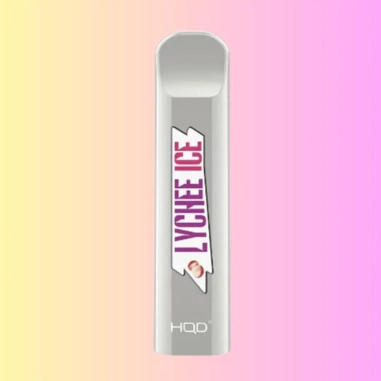 Lychee Ice HQD Cuvie v1 Disposable Vape 300 Puffs vape