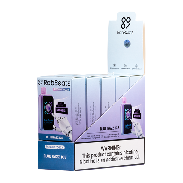 Rabbeats Touch Blue Razz Ice 5pk 600x600 e43b41d9 6c8b 4b57 80a7 7541139dee8a
