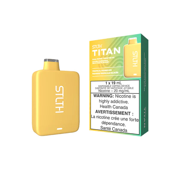 STLTH TITAN DISPOSABLE TROPICAL MANGO ICE
