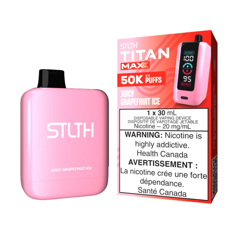 STLTHTITANMAX DEVICE KITPACKAGE JUICYGRAPEFRUITICE