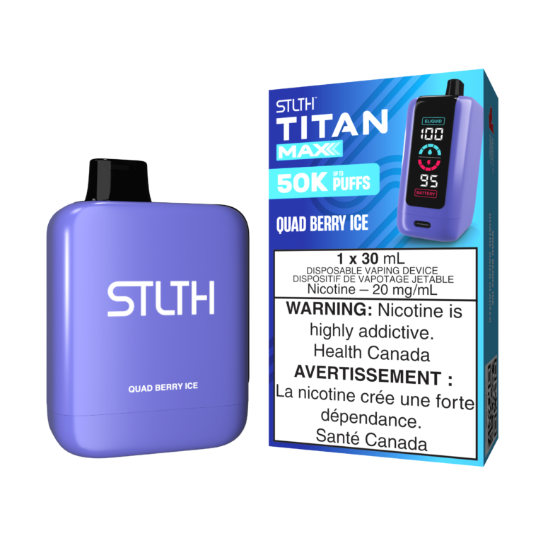 STLTHTITANMAX DEVICE KITPACKAGE QUADBERRYICE
