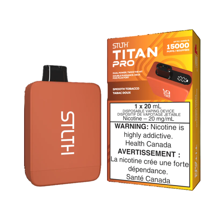 STLTHTITANPRO DEVICE KITPACKAGE SMOOTHTOBACCO Photoroom
