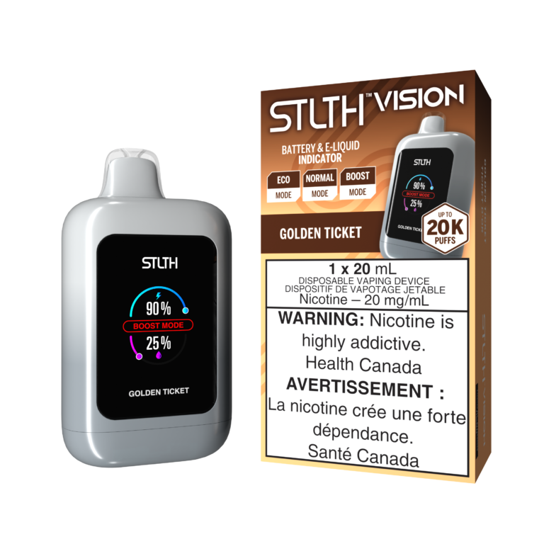STLTHVISIONDISPOSABLE GOLDENTICKET
