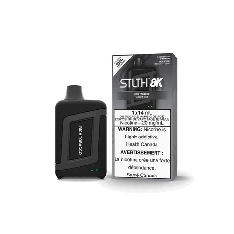 STLTH BOX 8K DISPOSABLE RICH TOBACCO large 0d595d76 519c 4683 8ddf 0b2e523a6bc7