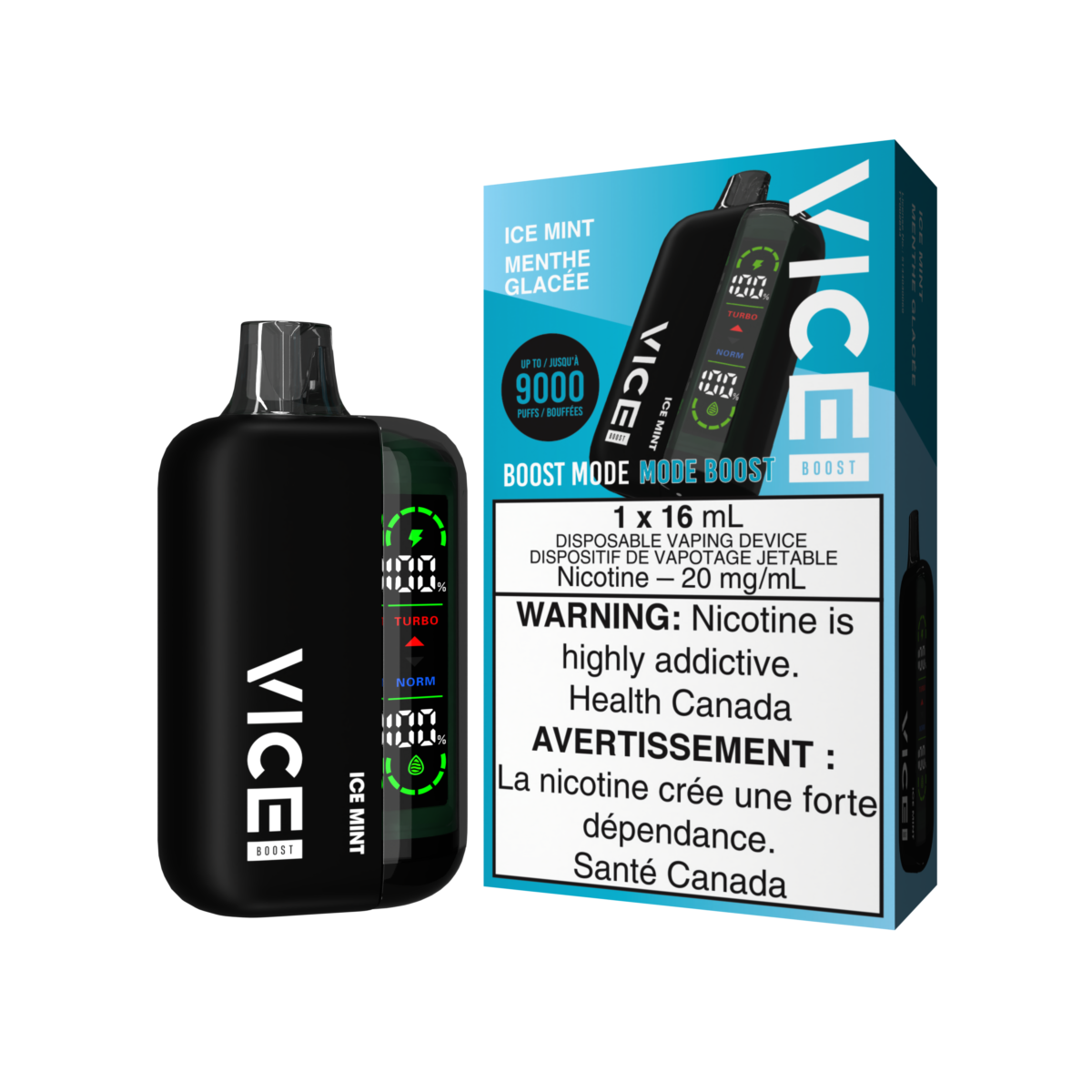 VICEBOOST DEVICE KITPACKAGE ICEMINT