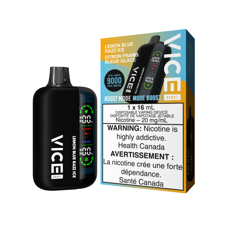 VICEBOOST DEVICE KITPACKAGE LEMONBLUERAZZICE