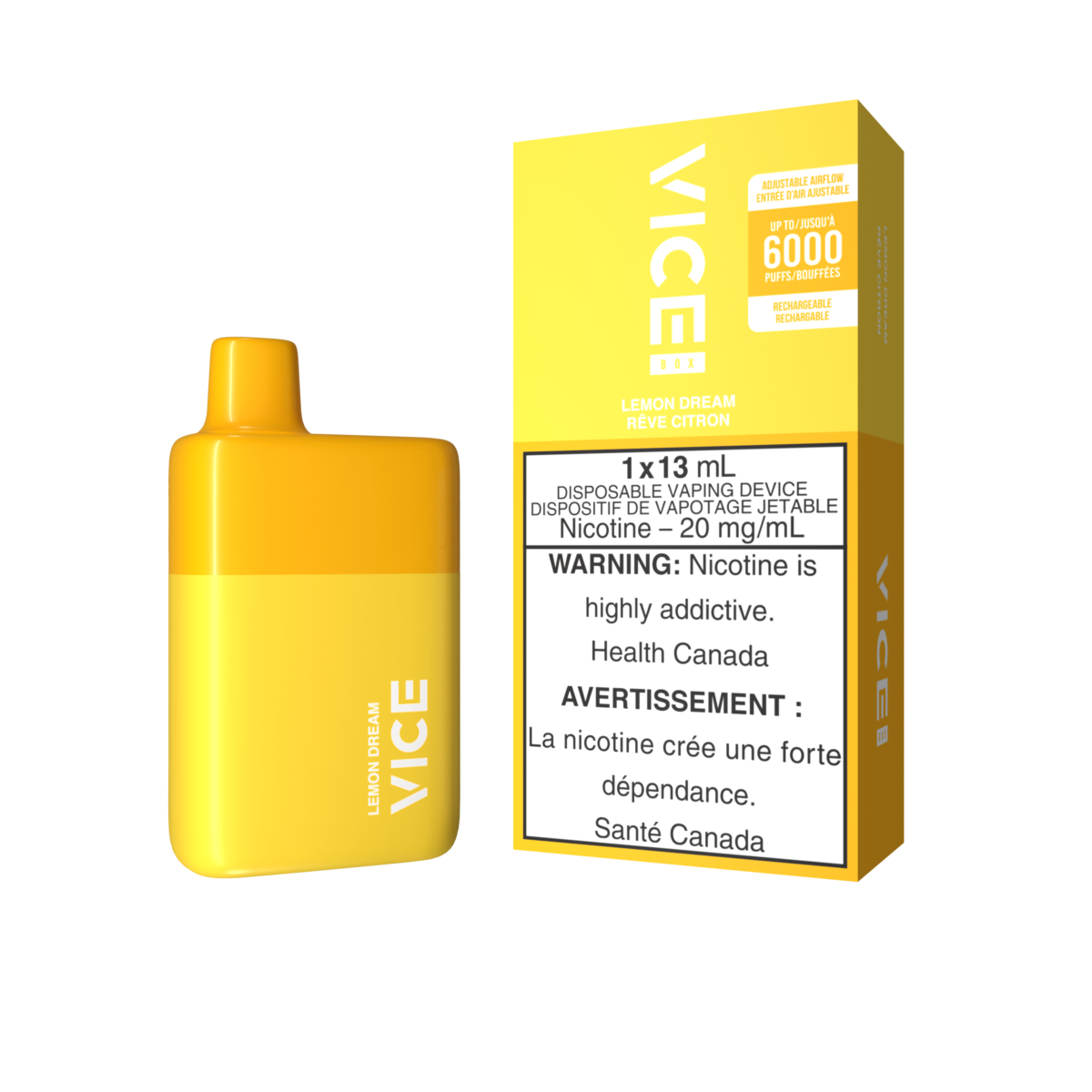 VICEBOXDisposable LemonDream20MG