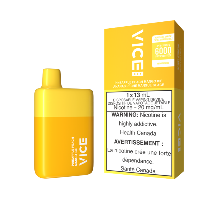 VICEBOXDisposable PineapplePeachMangoIce20MG