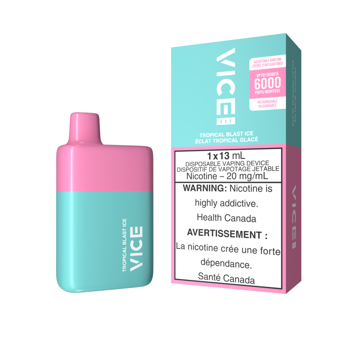 VICEBOXDisposable TropicalBlastIce20MG