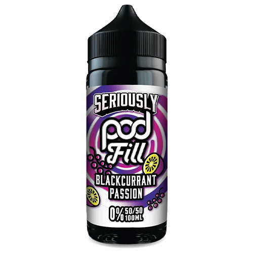 blackcurrant passion seriously pod fill 50vg 100ml