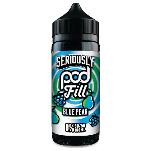 blue pear seriously pod fill 50vg 100ml
