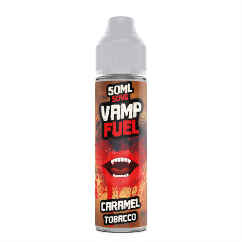 caramel tobacco vamp fuel 50 50 shortfill