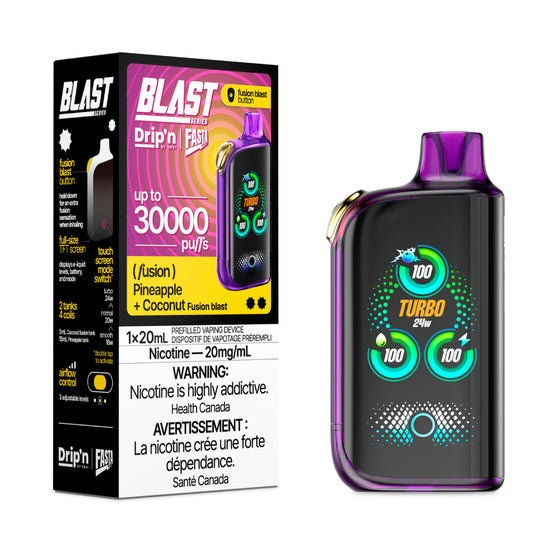 dripn fastablast dec2024 device sp pineapple coconut 2