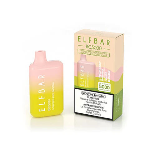 elf bar 5000 strawberry banana