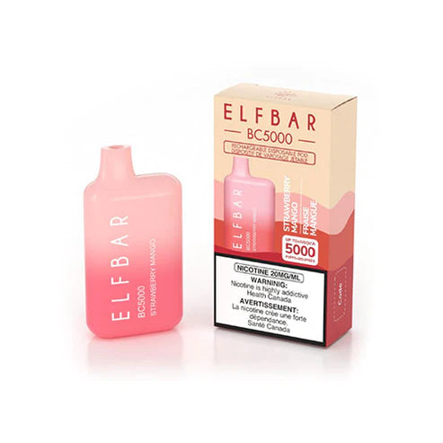 elf bar 5000 strawberry mango