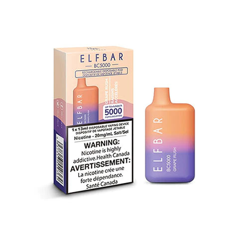 elf bar grape rush
