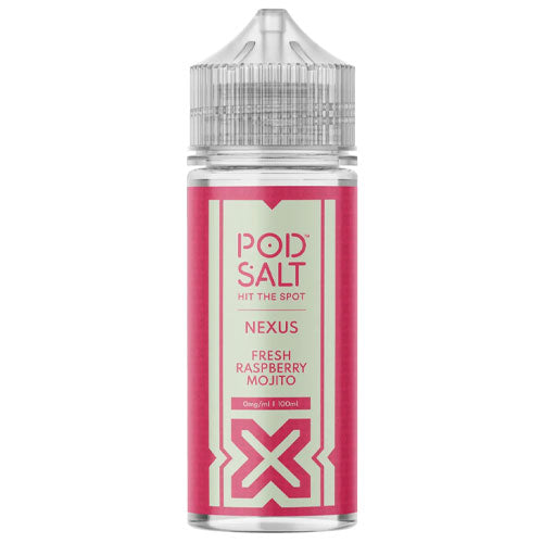 fresh raspberry mojito pod salt nexus shortfill 100ml 70vg
