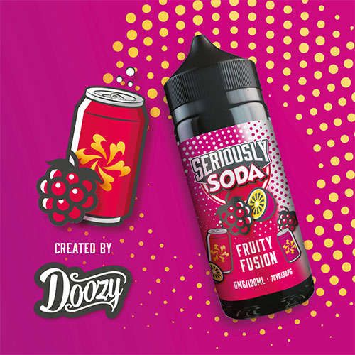 fruity fusion seriously soda doozy 100ml shortfill