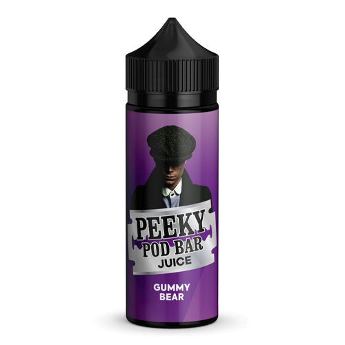 gummy bear peeky pod bar juice 100ml