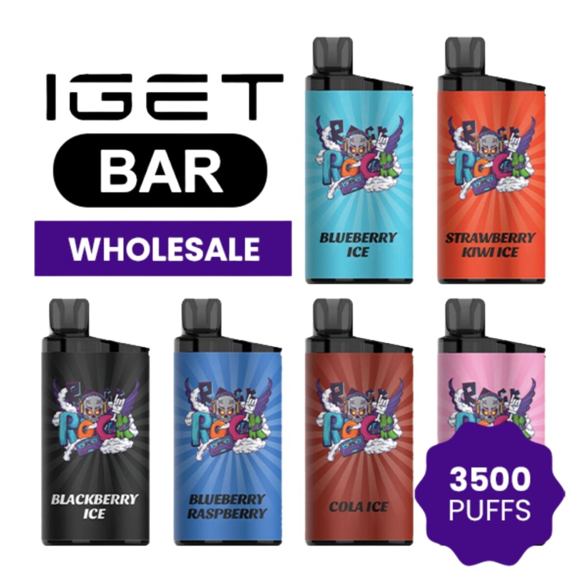 iget bar 3500 bulk pack of 10015 each 750560
